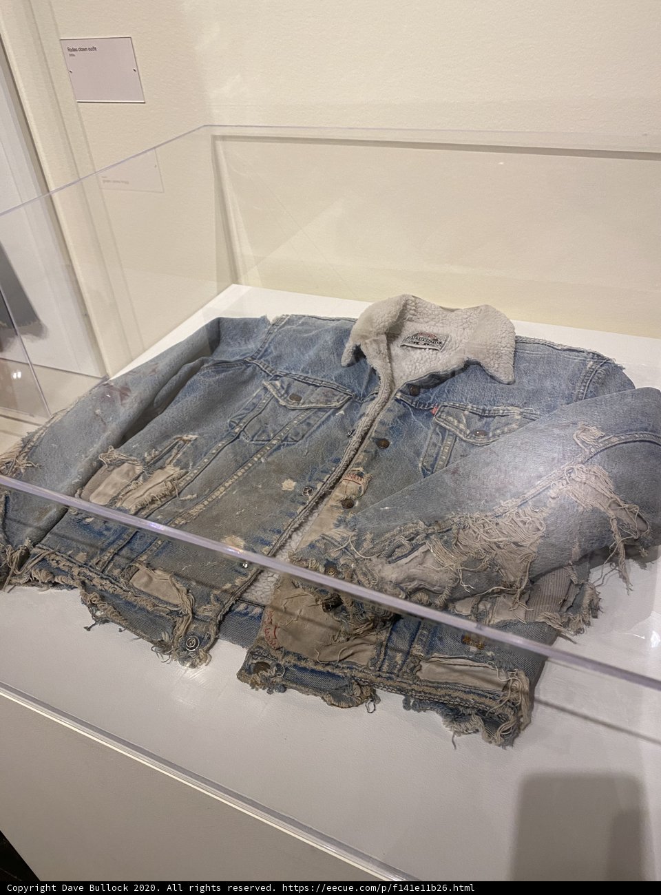 Denim Jacket on Display