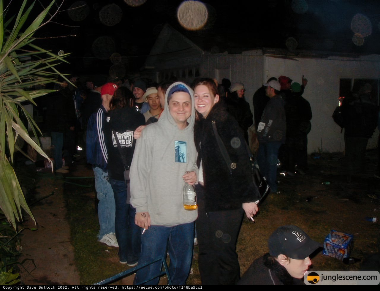 Nighttime Party with Friends