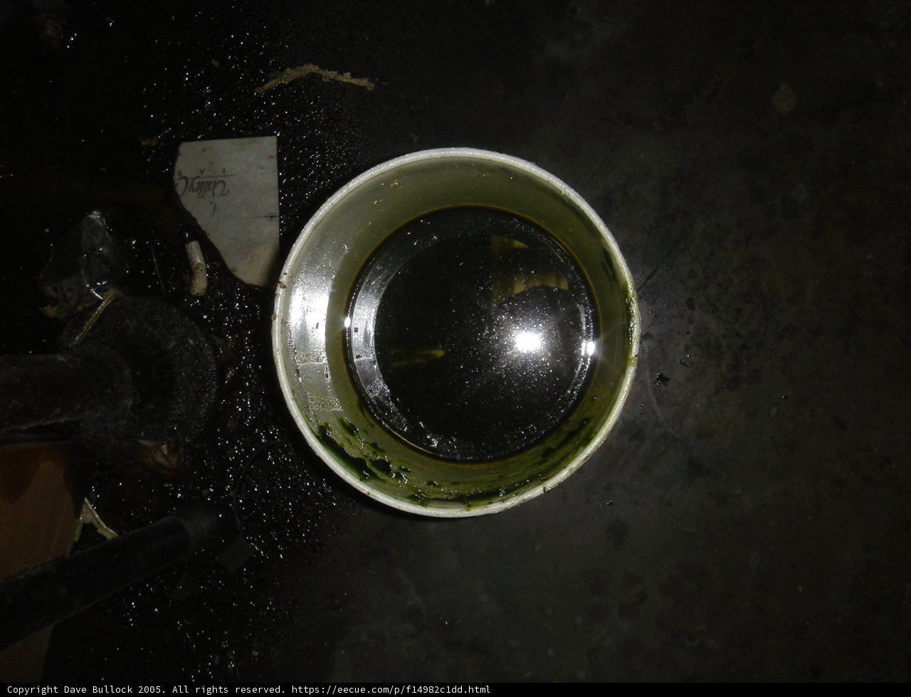 Spilled Oil Bowl