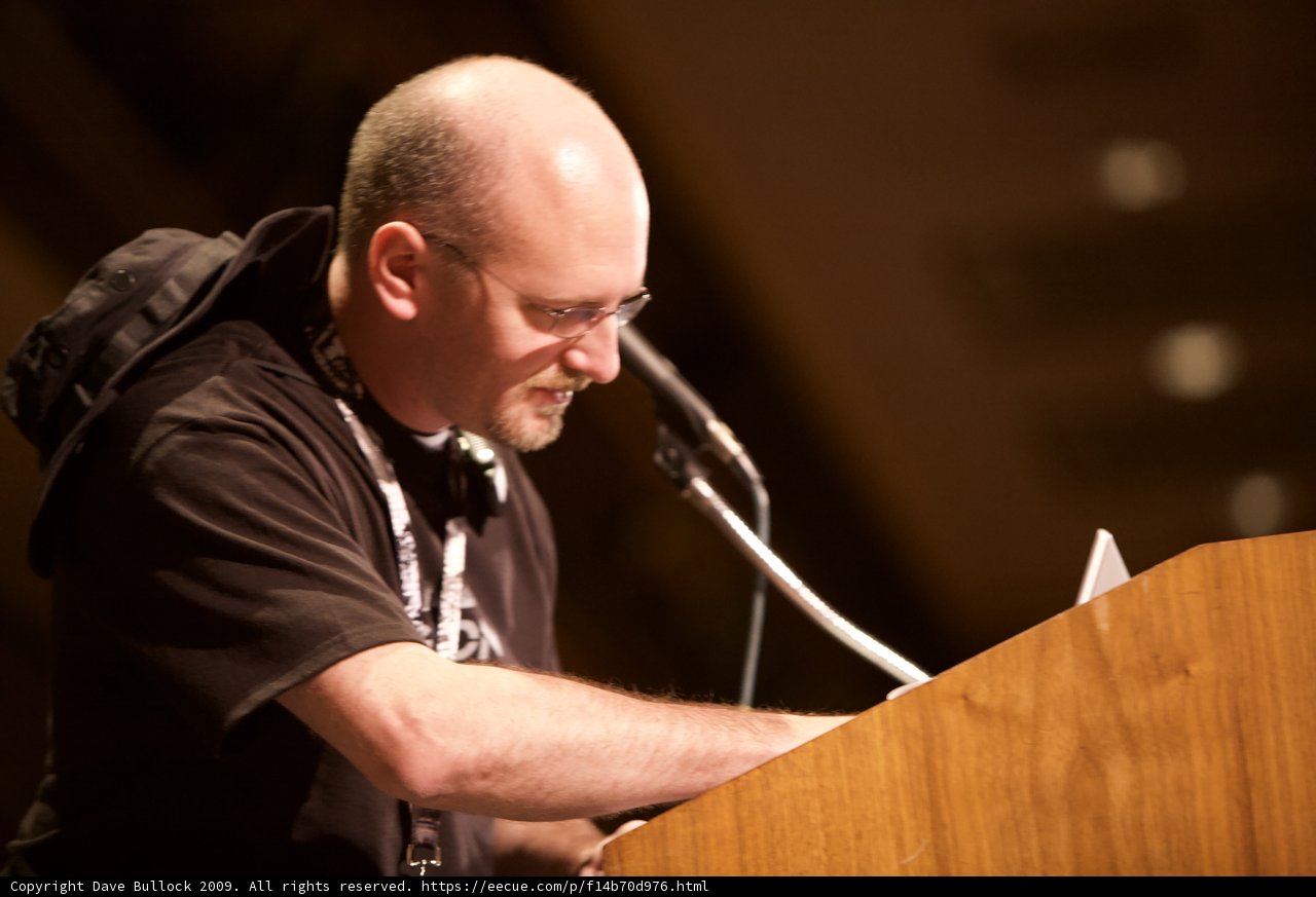 Keynote Speaker at DEFCON 17