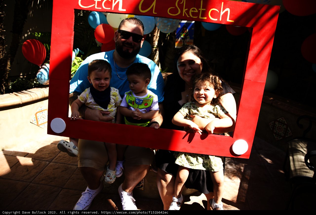 Wesley's First Birthday Party - The Family Frame