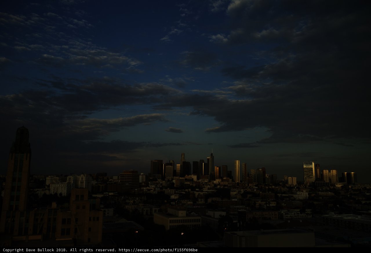 Dusk's Embrace of LA's Metropolis