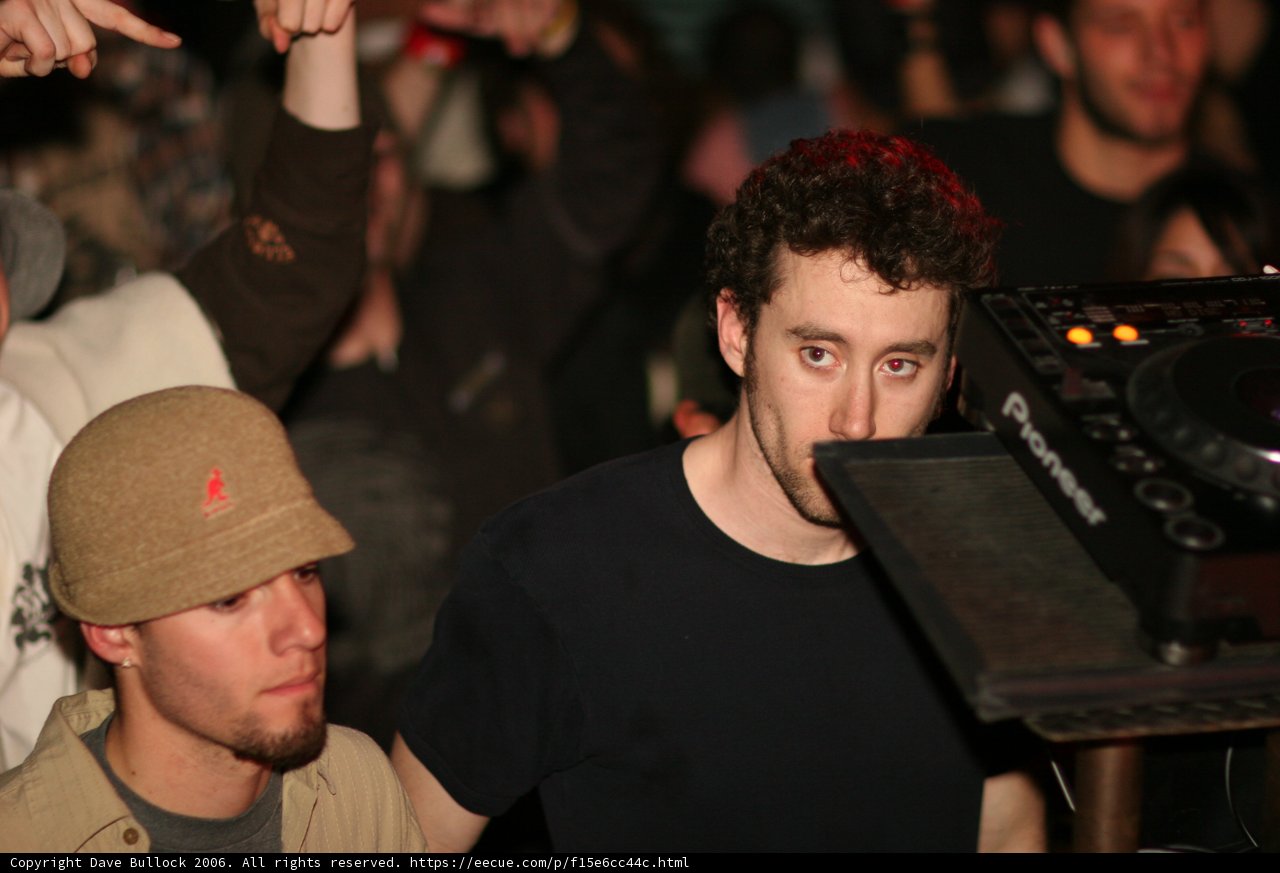 Nightlife DJ in Black Shirt