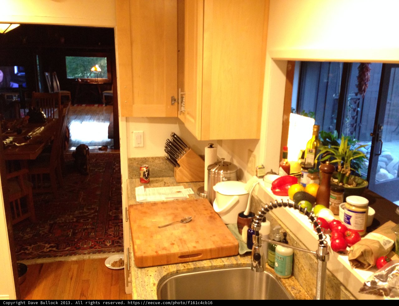 Rustic Kitchen with Modern Technology