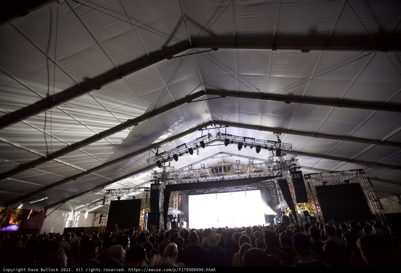 Stage Lights Up the Night at Coachella