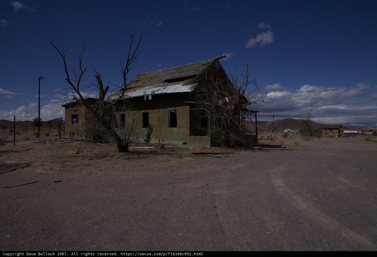 Deserted Hut with No Roof