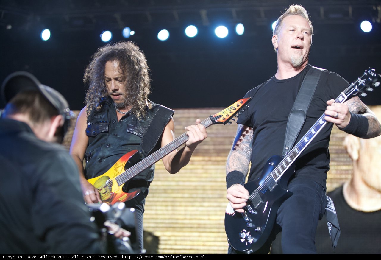 Metallichead shreds the stage at Big Four Festival