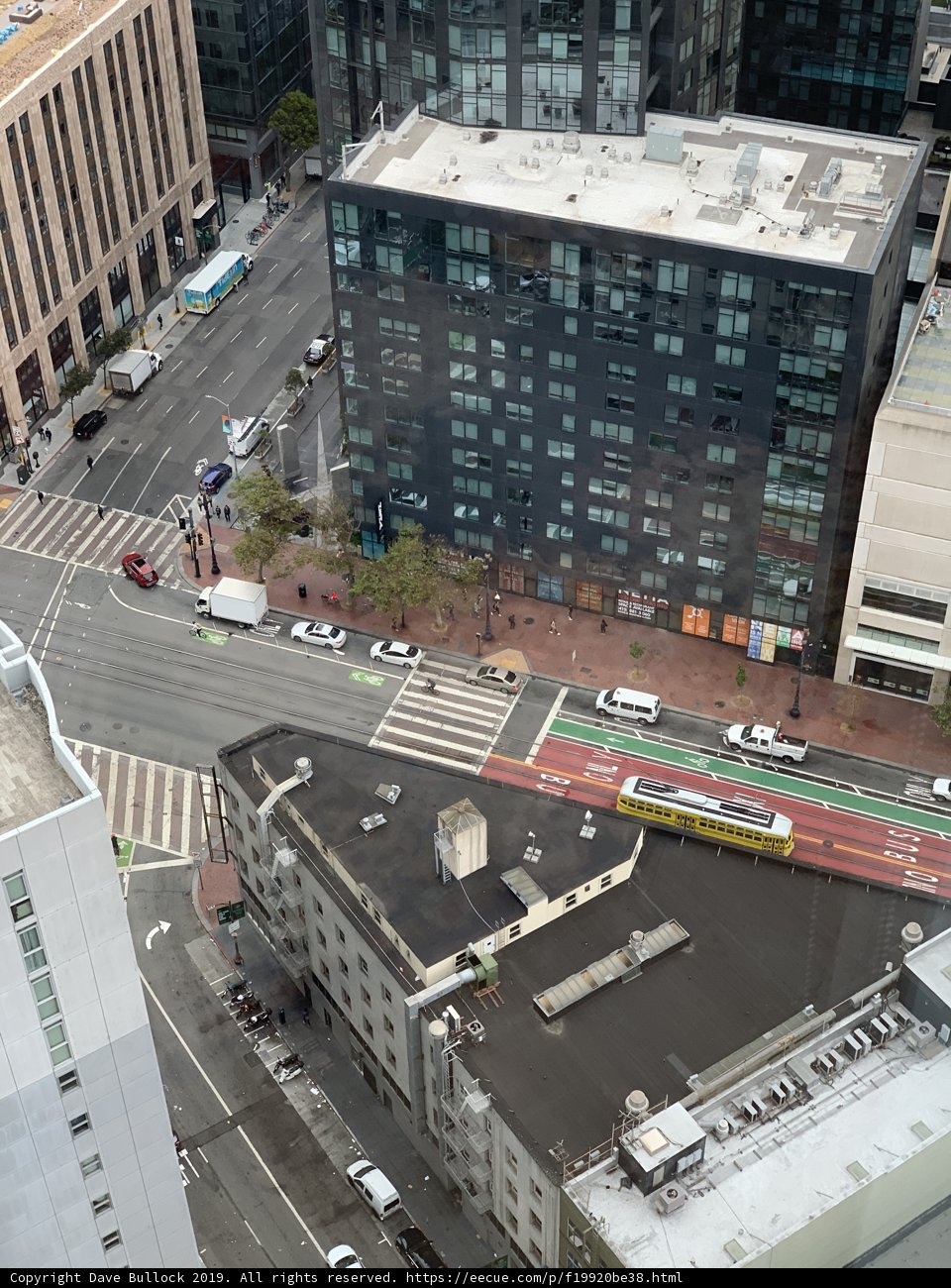 A Bird's Eye View of Vibrant Downtown San Francisco