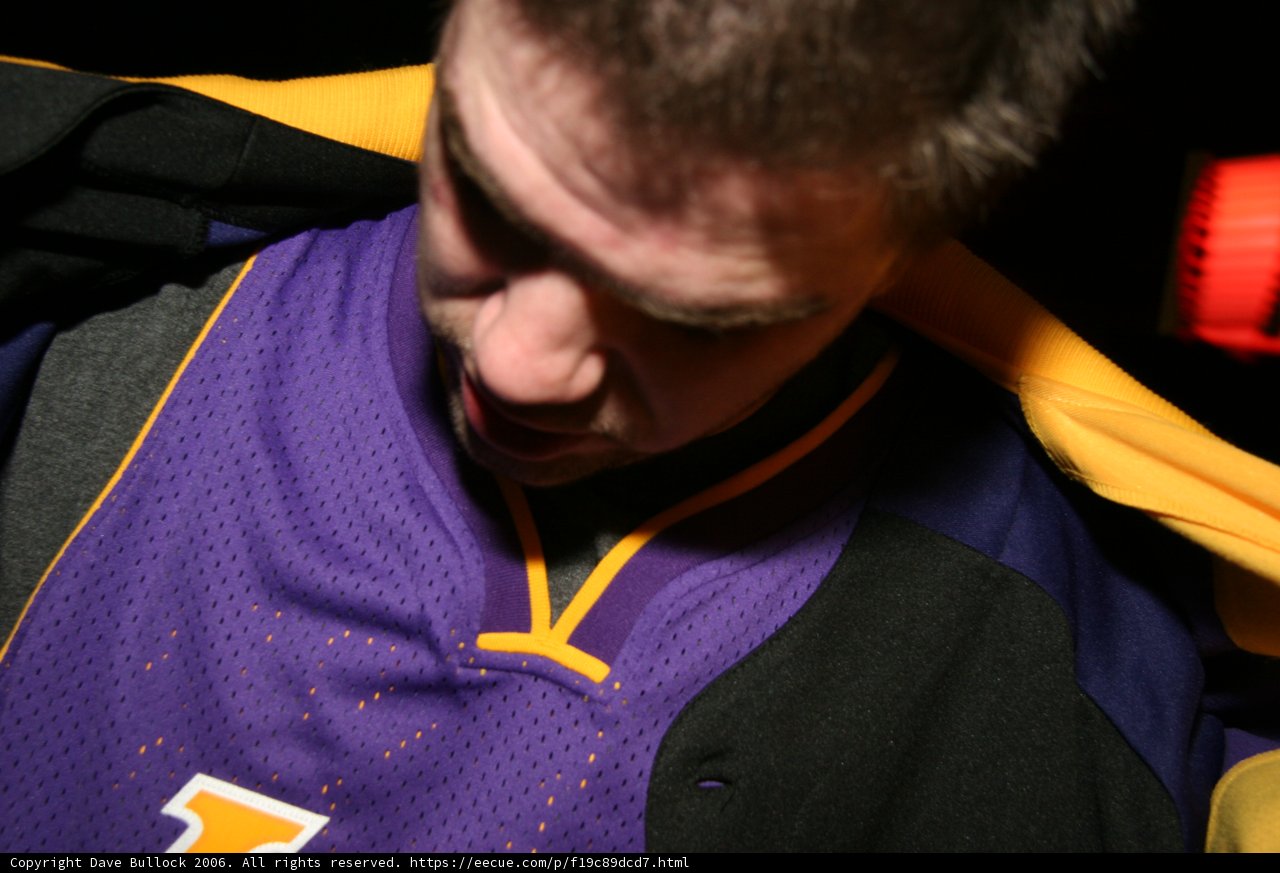 Purple Jersey Man