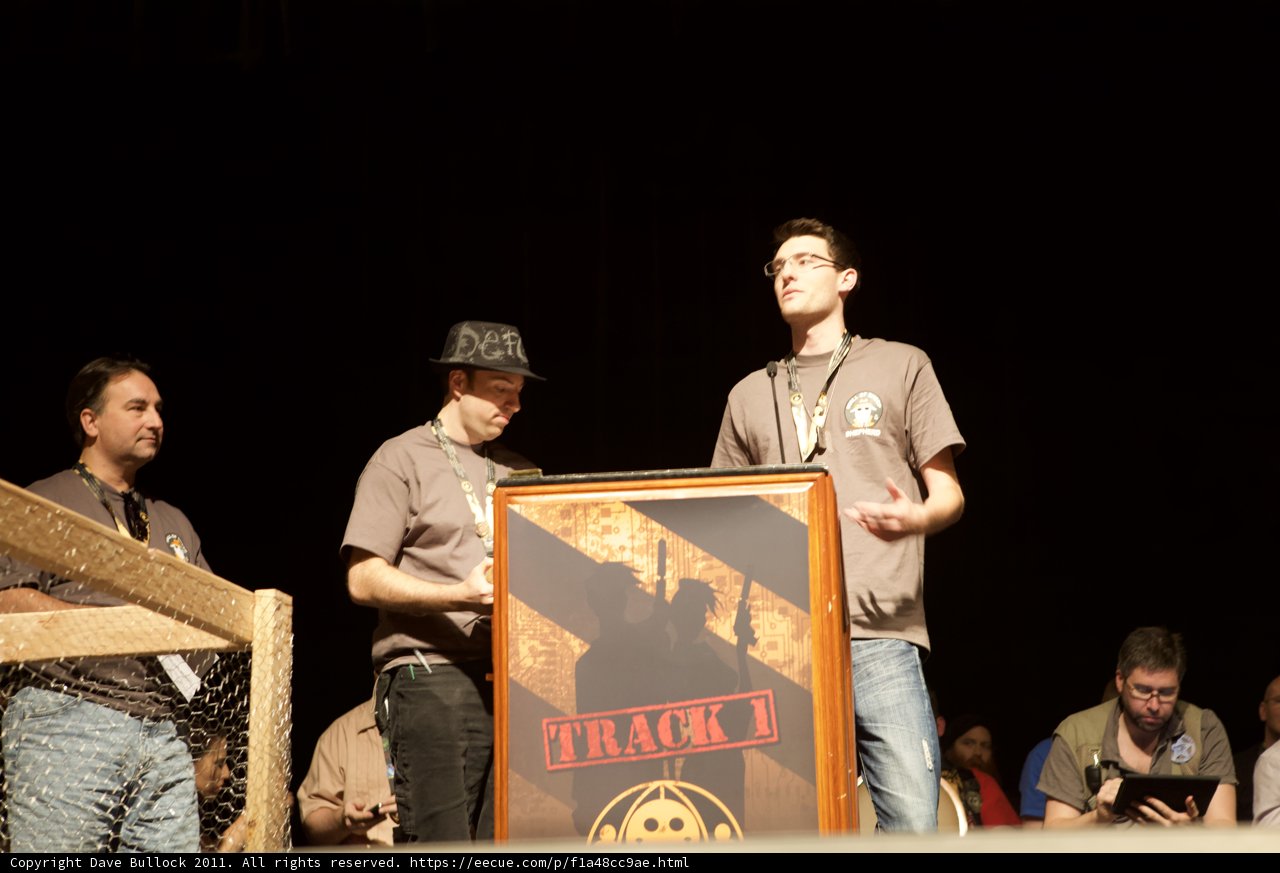 Speaking at the Podium