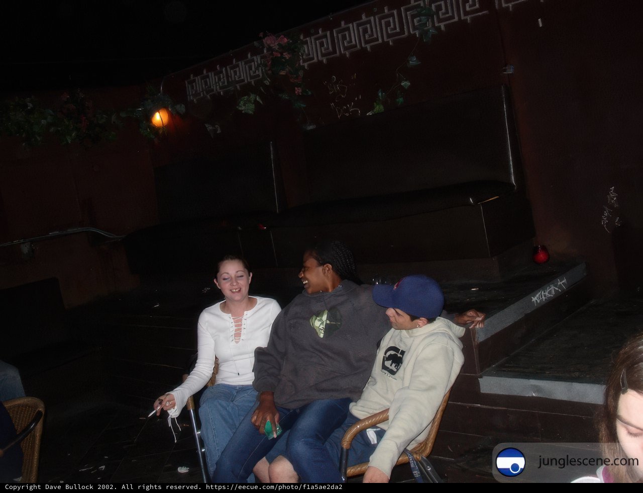 Nighttime Bench Hangout