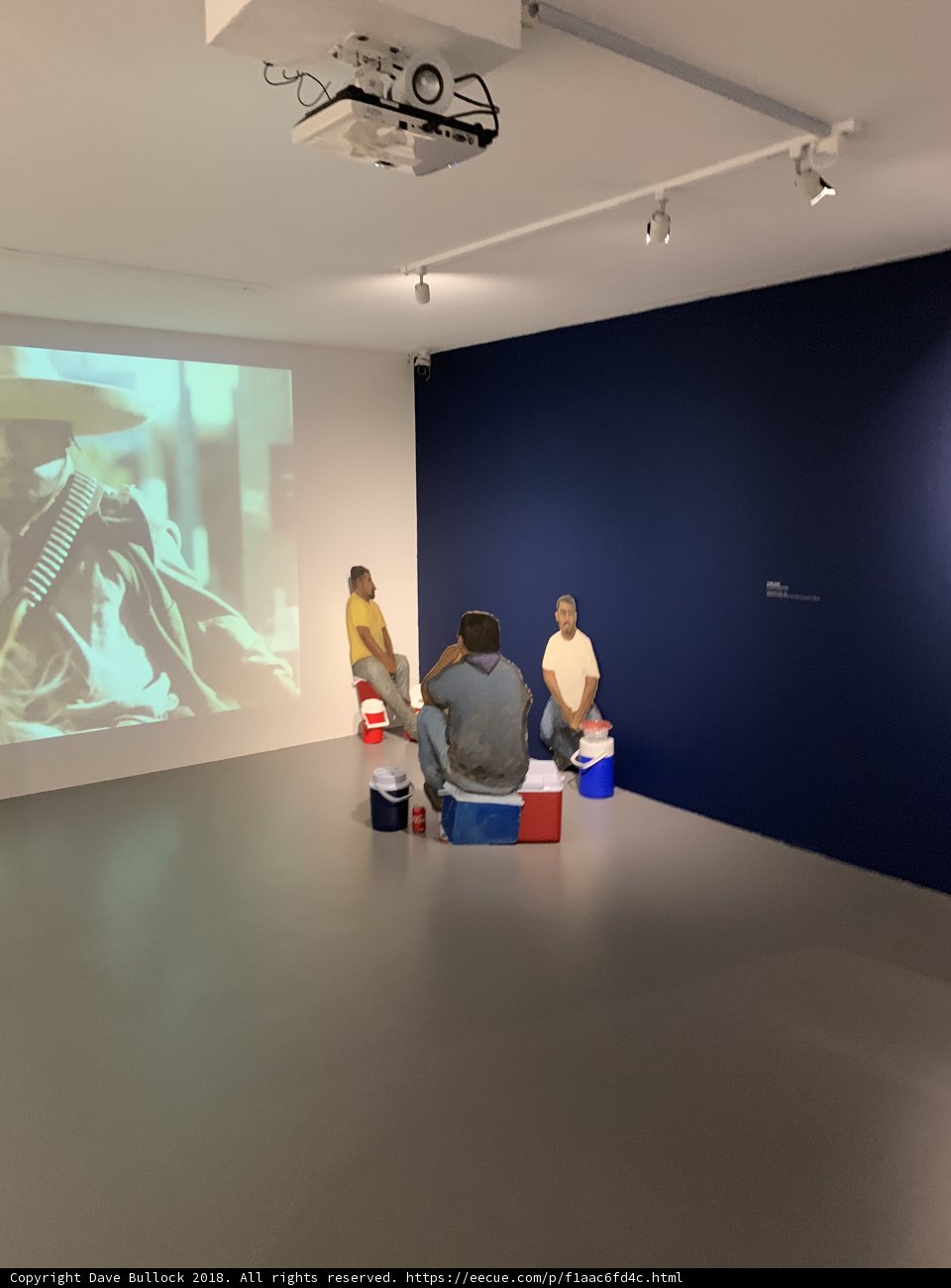 Floor Seating for Art Projection