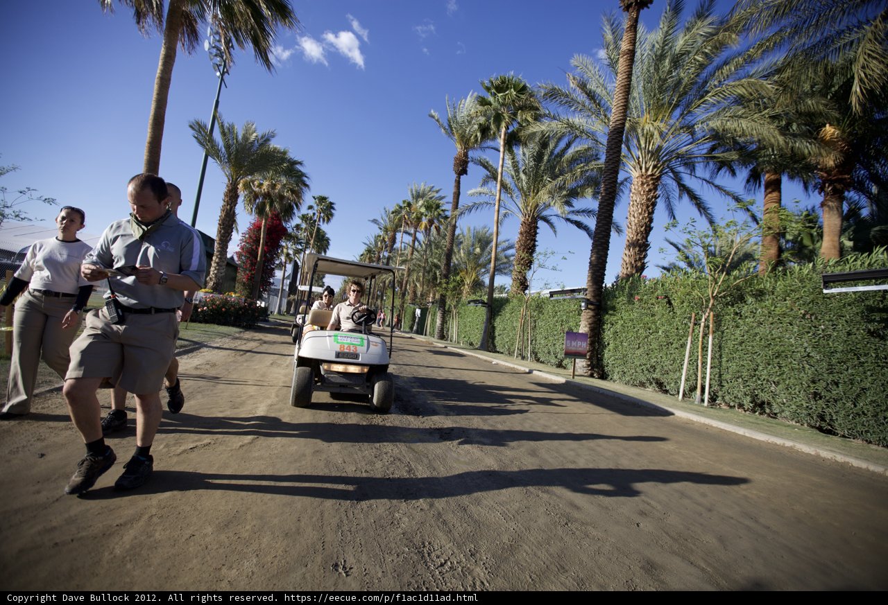 Golf Carting Through Coachella