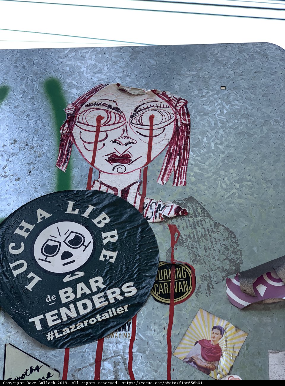 Frida Kahlo Mural at the Skating Rink