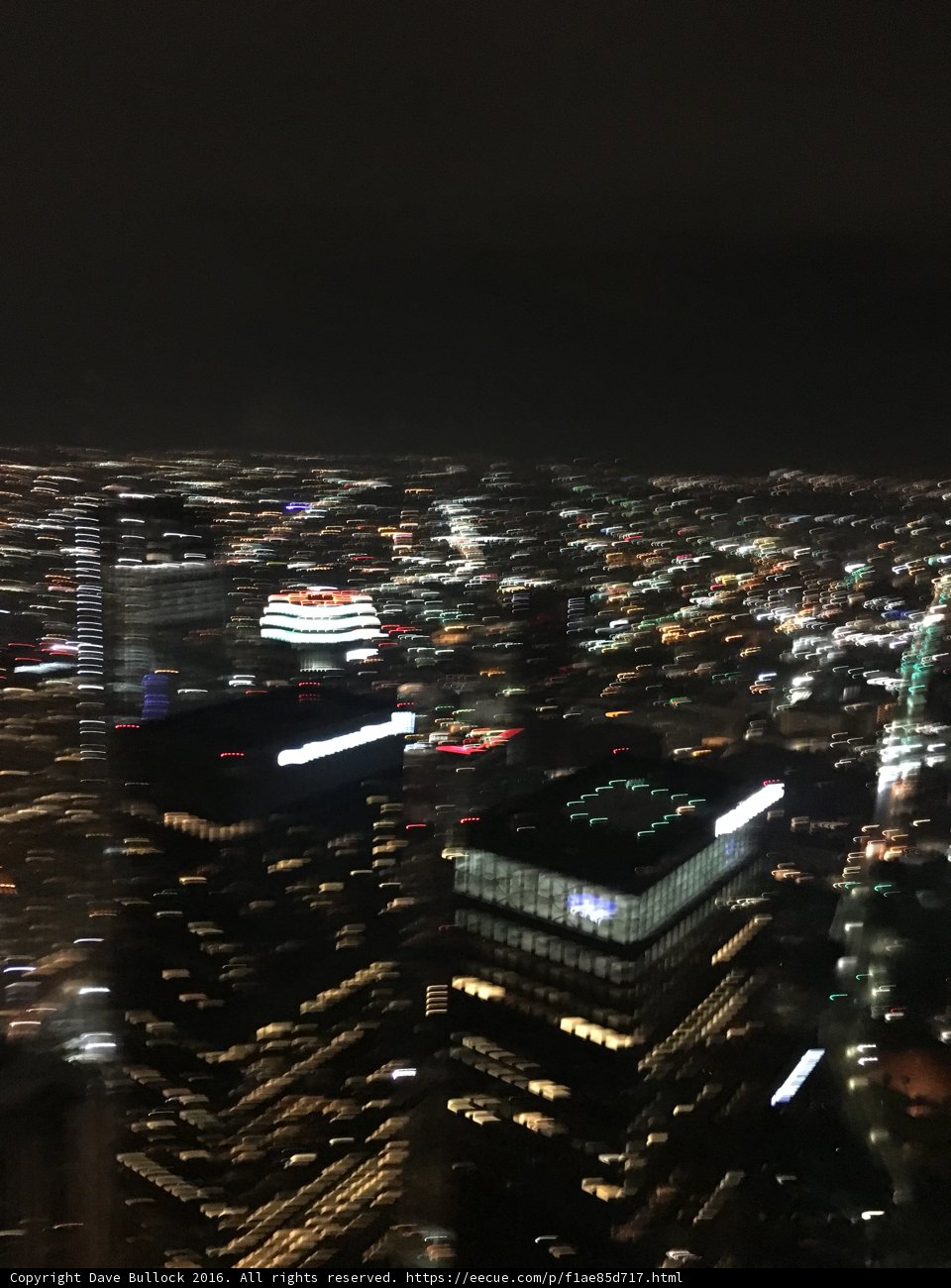 City Lights from Above