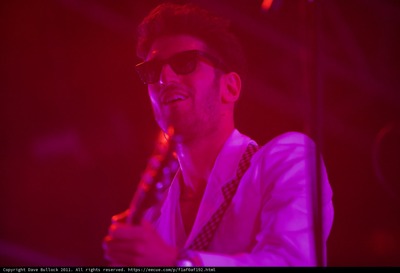 Coachella 2011 Guitarist Rocks the Stage