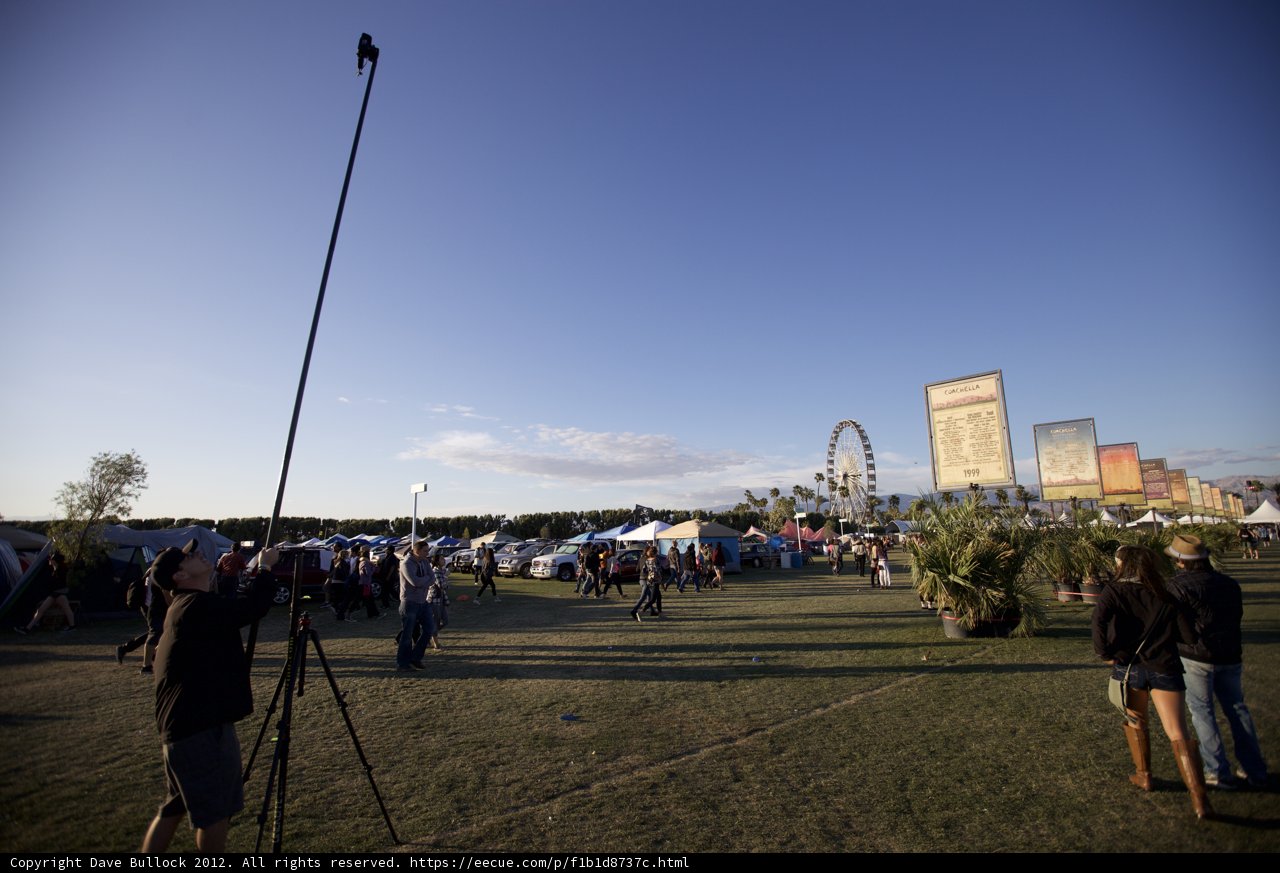 Perched Above the Crowd