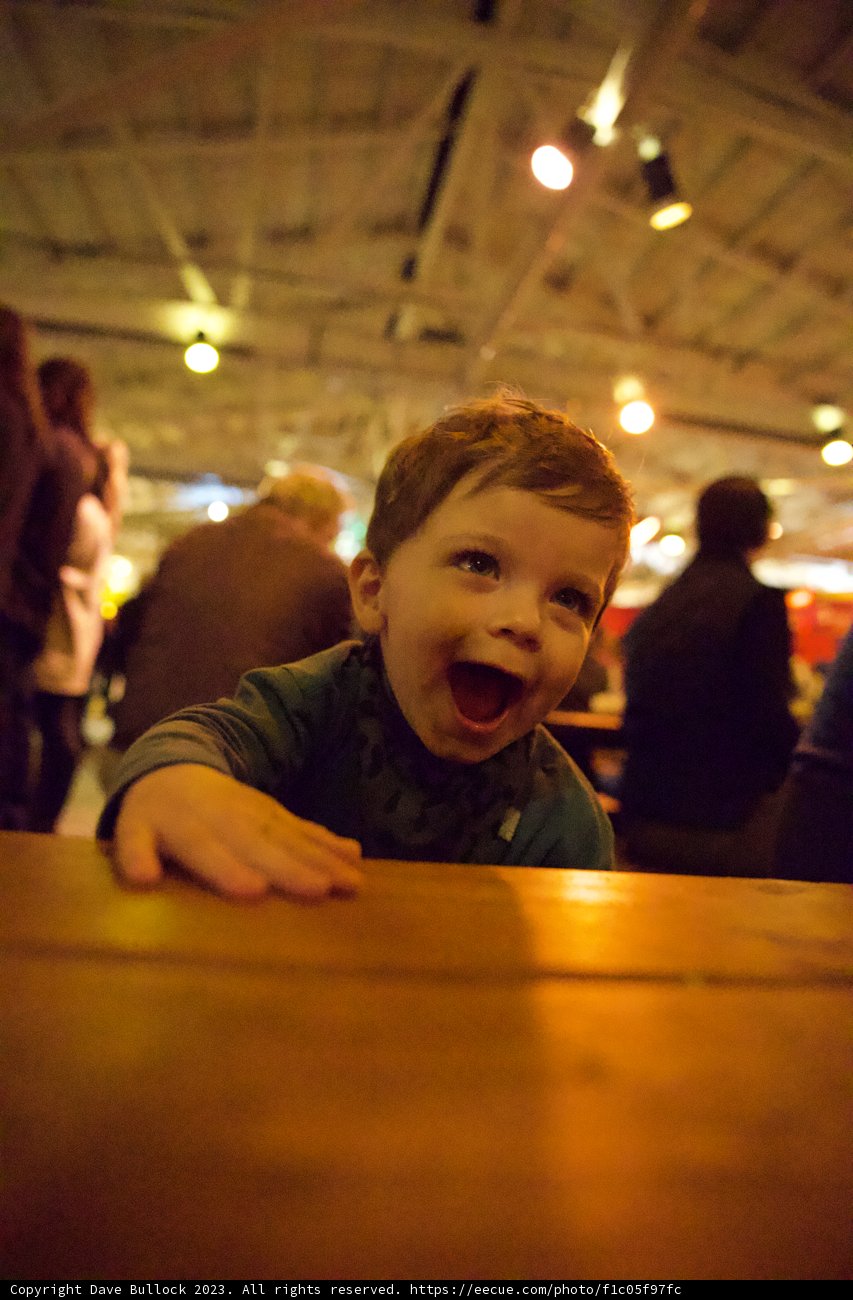 A Glimpse of Childhood Curiosity at Dickens Christmas Fair, 2023