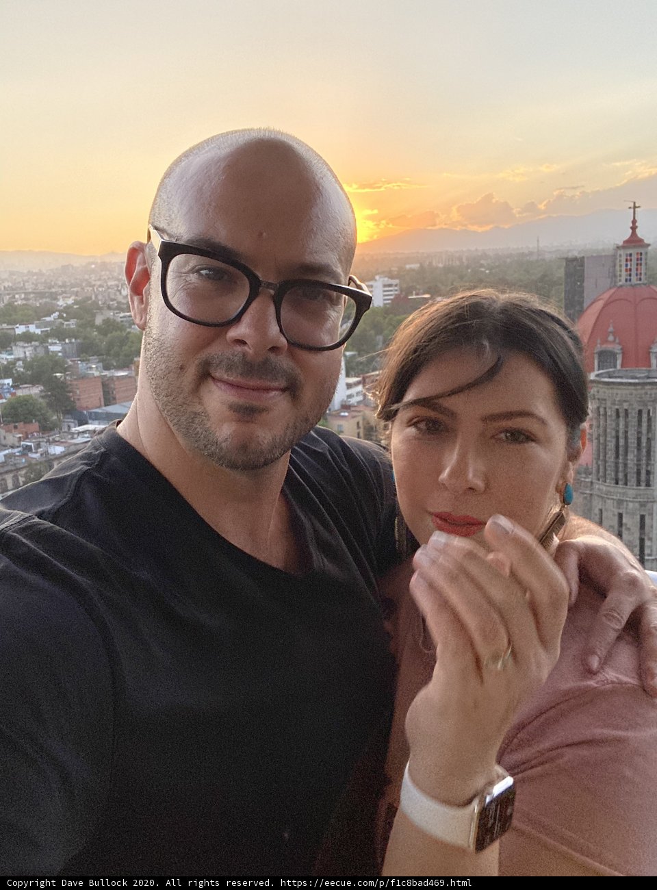 Sunset Selfie in Mexico City
