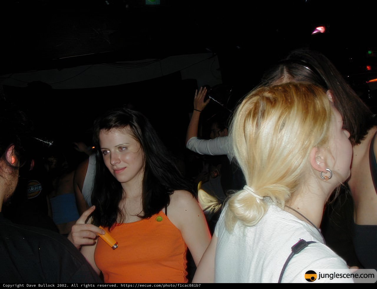 Blonde Bombshell in the Night Club