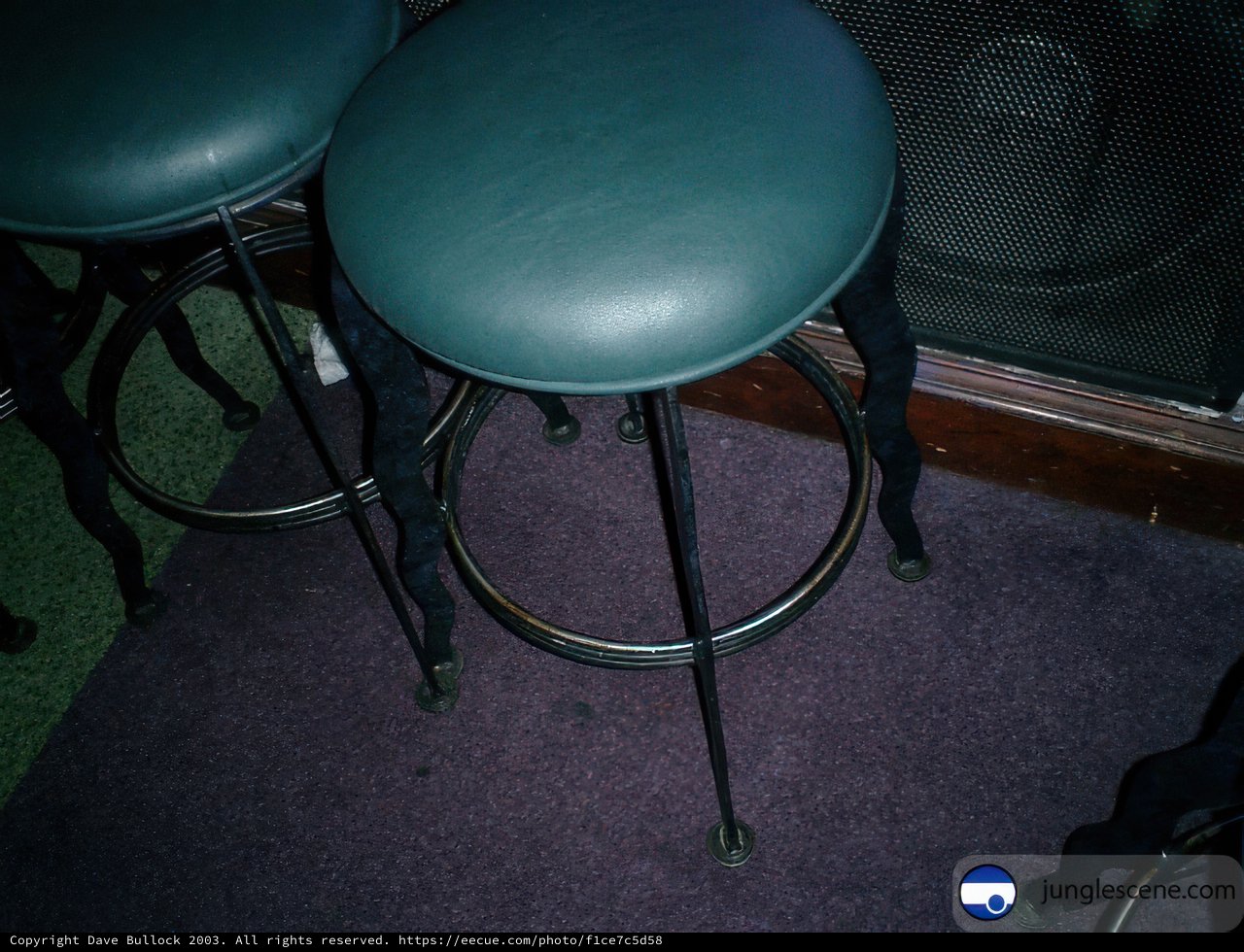 Green Bar Stool