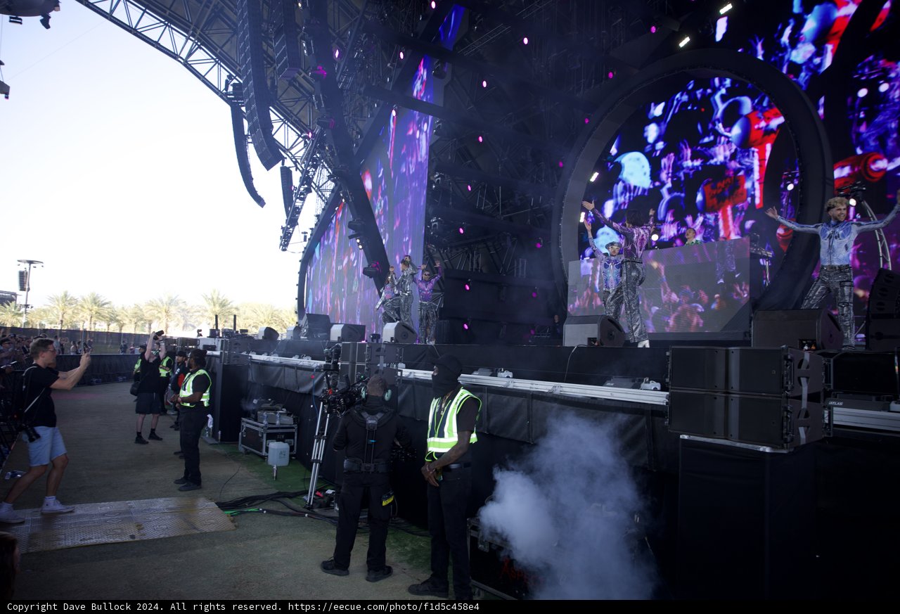 Electric Vibes at Coachella 2024: Weekend 2 Live Performance