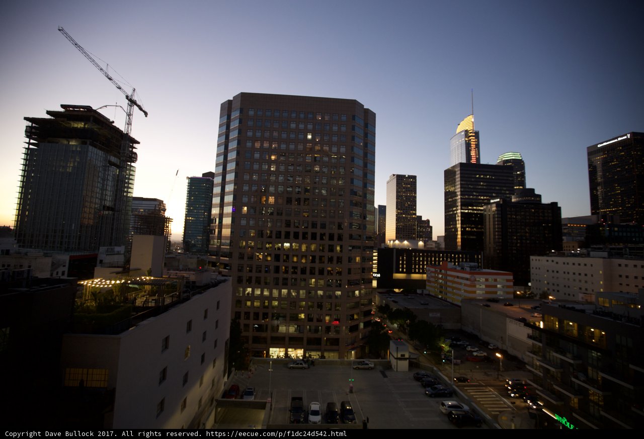 Dusk in the Heart of the City