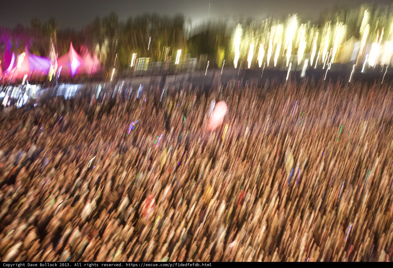 Blurred Symphony at Coachella