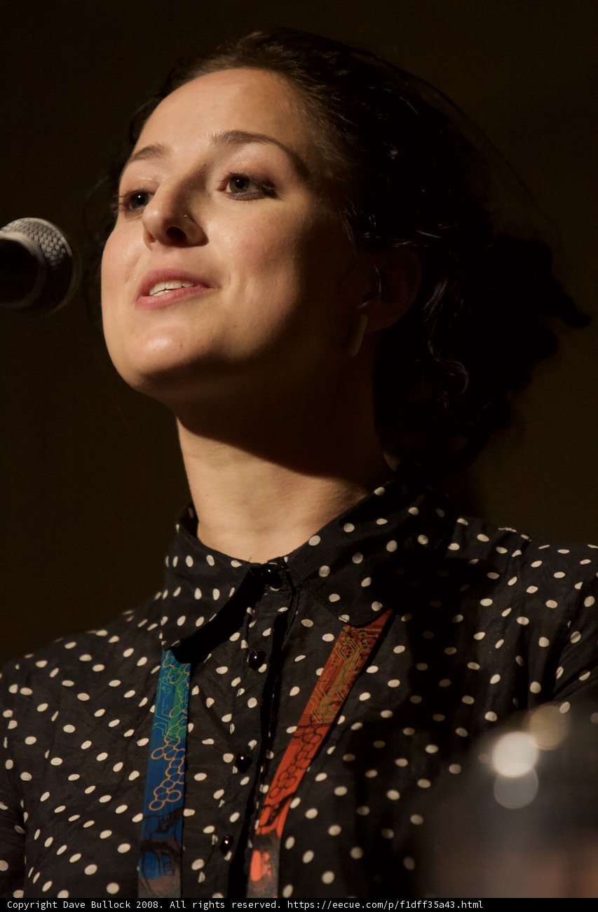 Polka Dot Performer Takes the Stage