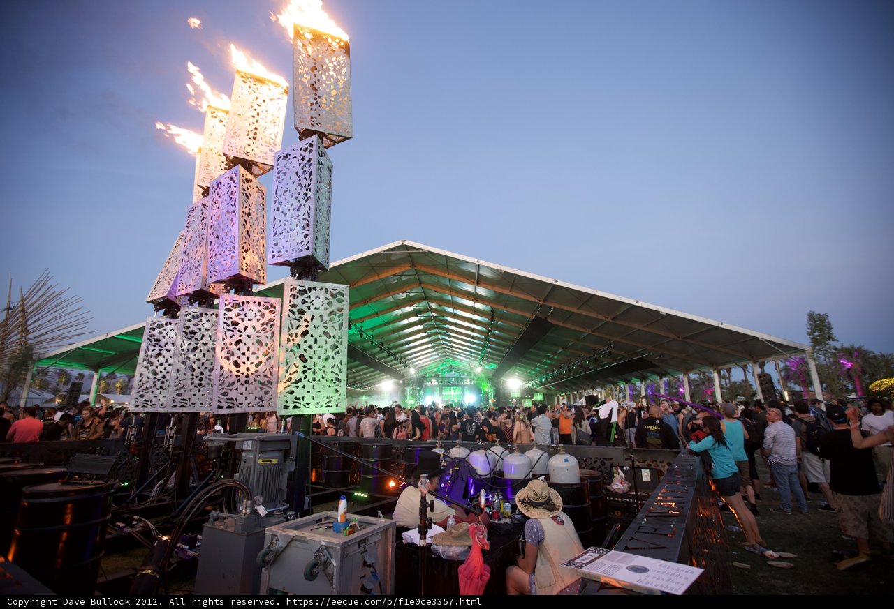 Fire and Fun at Coachella Festival