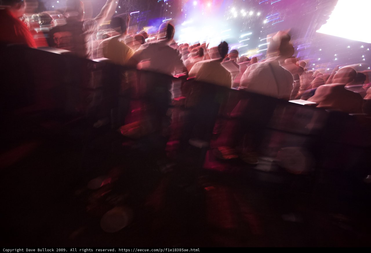Blurred Nightlife at Coachella 2009
