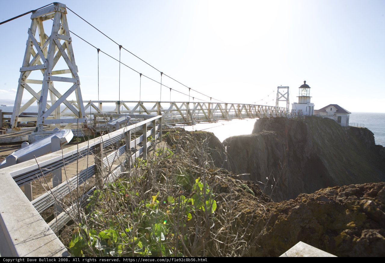 The Majestic Suspension Bridge over the Cliff