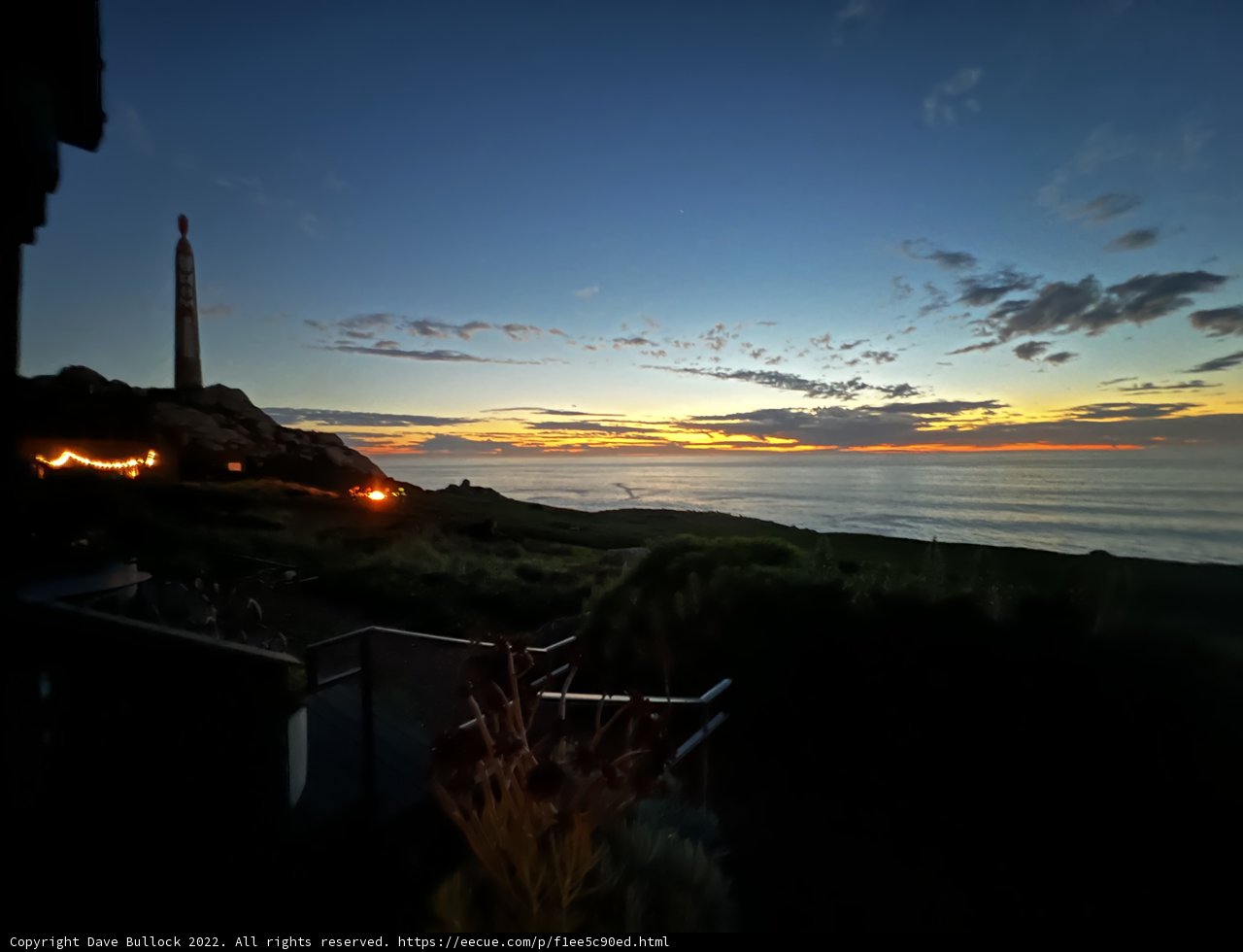 Sunset at the Jenner Lighthouse