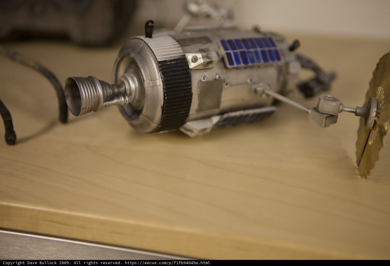 Solar-Powered Device on Wooden Table