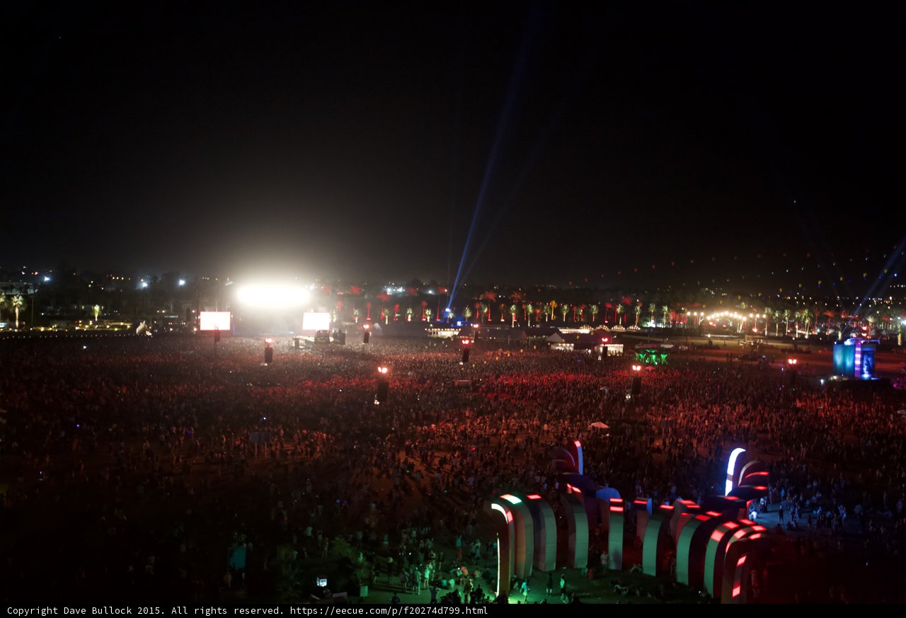 Electric Night in the Desert