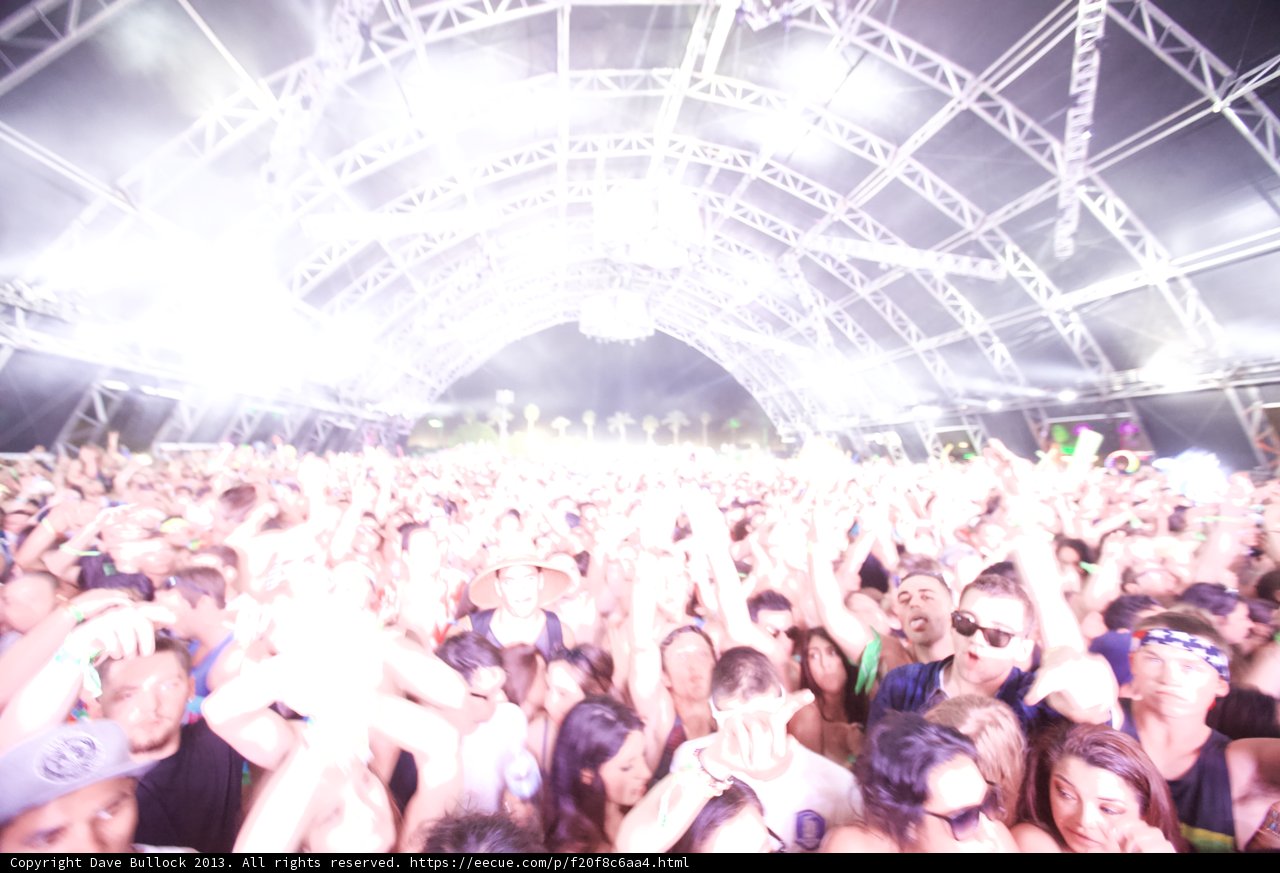 Coachella Crowd Rocks Out