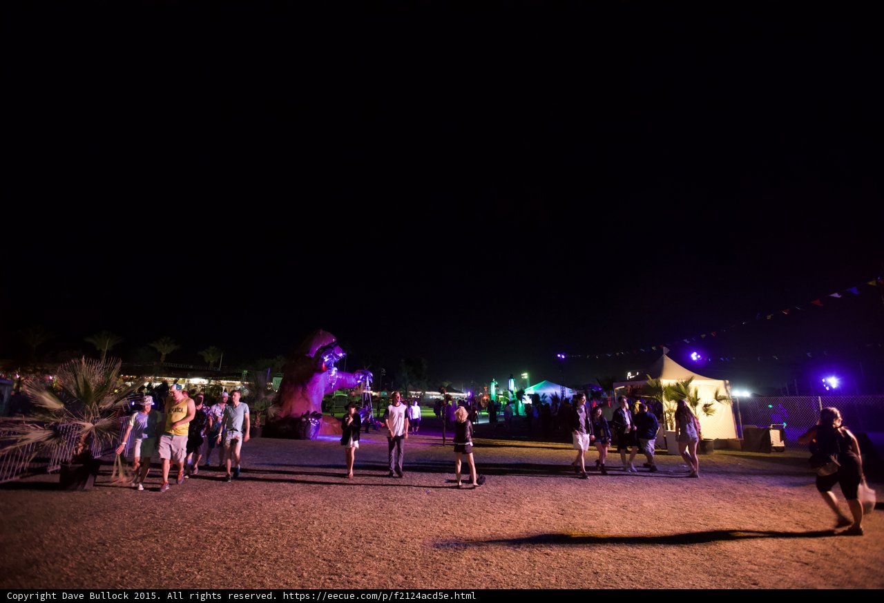Festival Grounds at Night