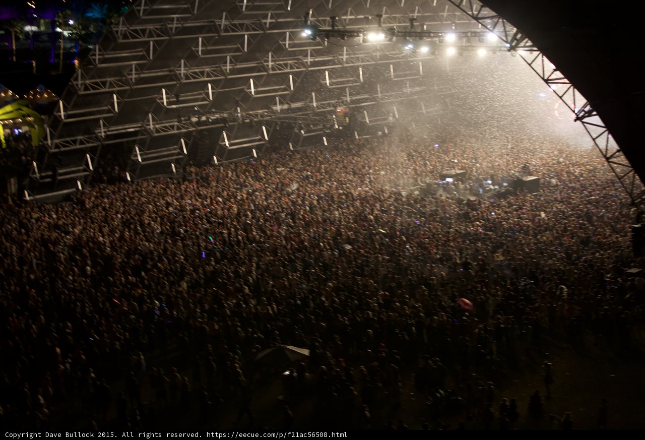 Electrifying Crowd at Coachella