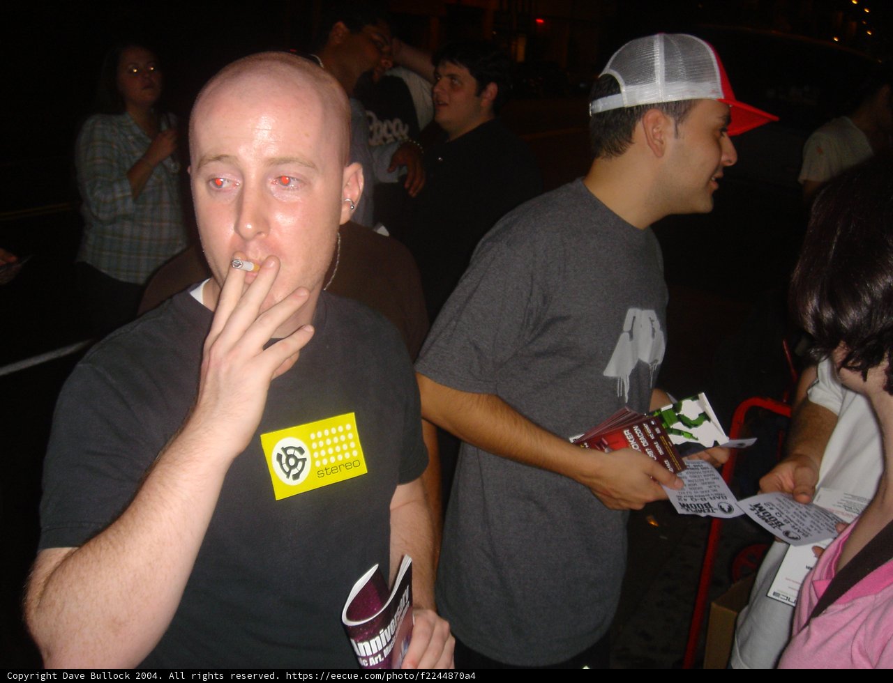 Bald Head with a Baseball Cap