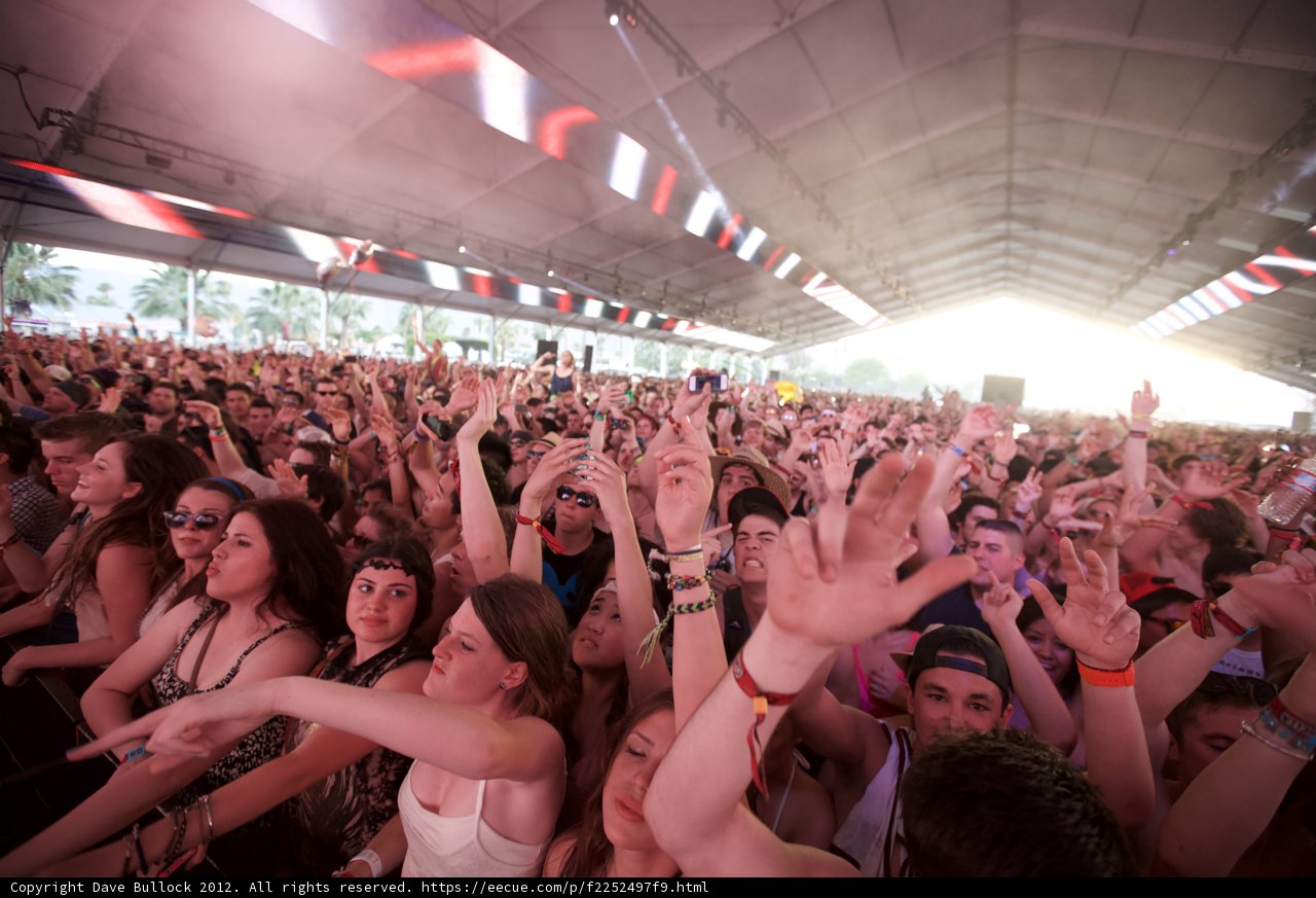 Hands Up at Coachella 2012