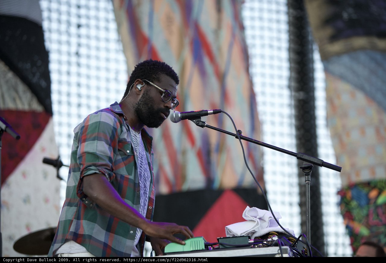 Tunde Adebimpe's Keyboard Performance