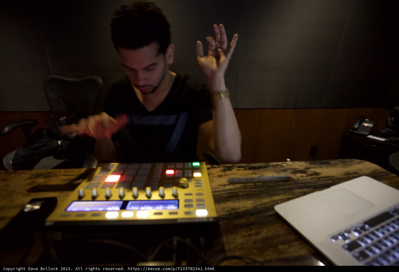 Raised Hands, Computer In View