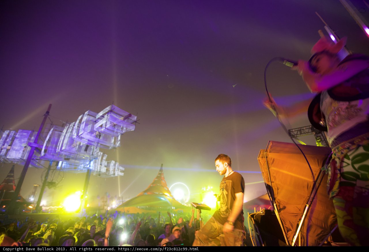 Rocking the Coachella Stage