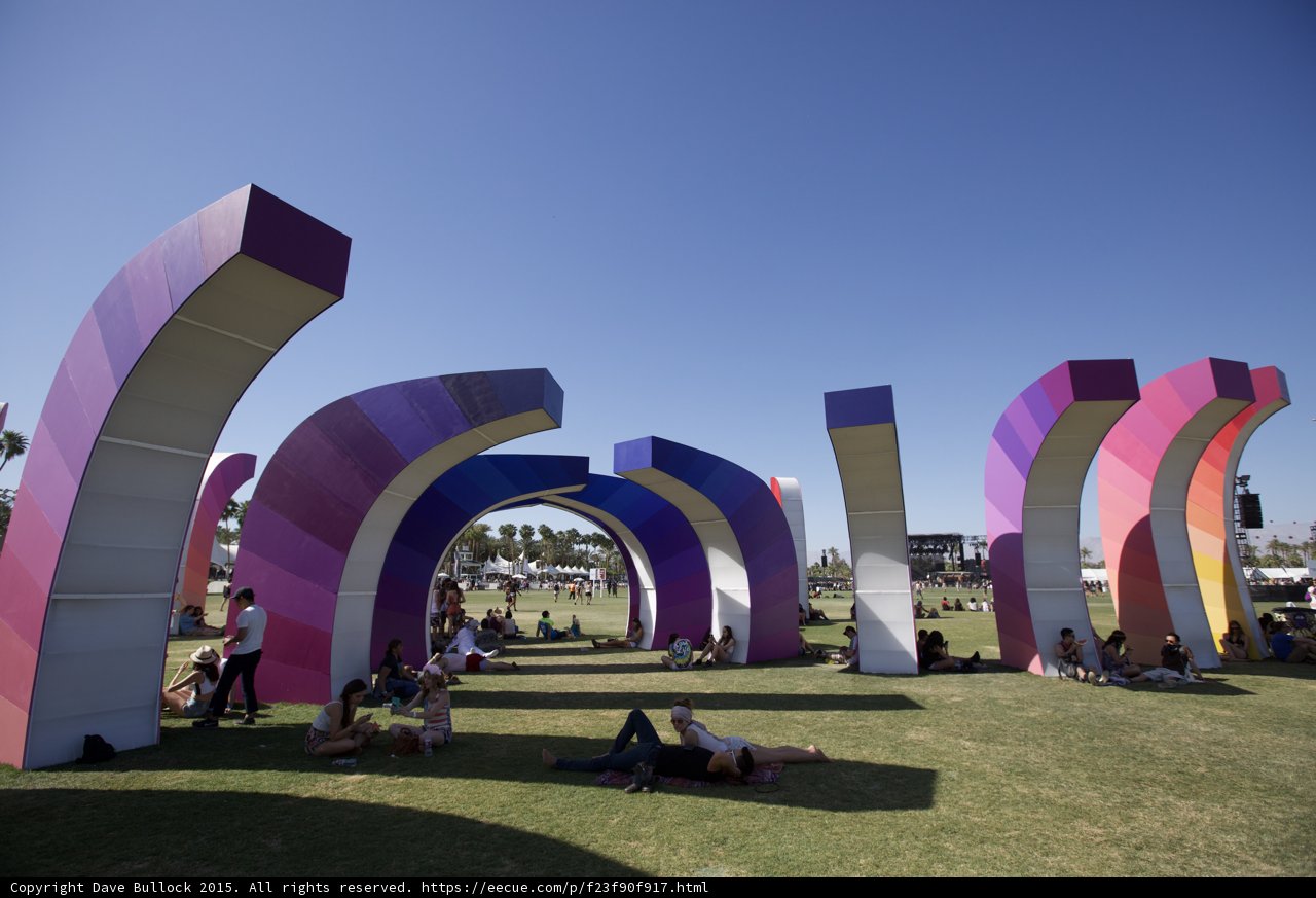 Colorful Sculptures in the Park