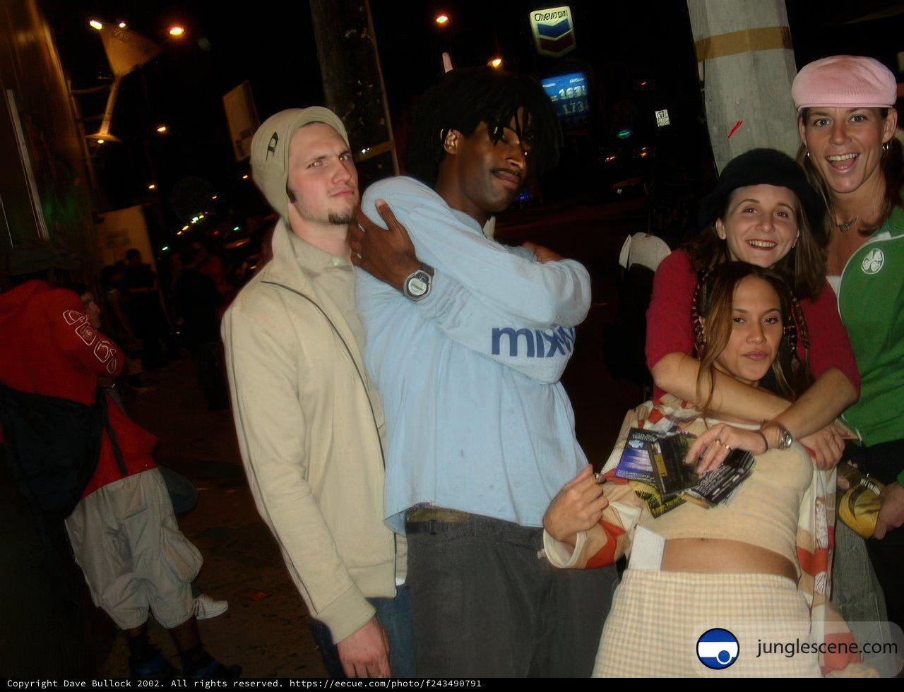 Nighttime Group Photo