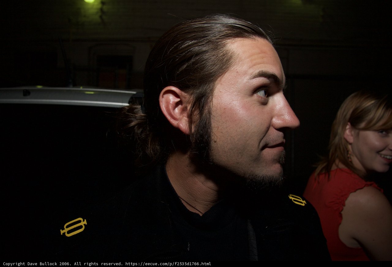 Bearded Man at the Respect Club