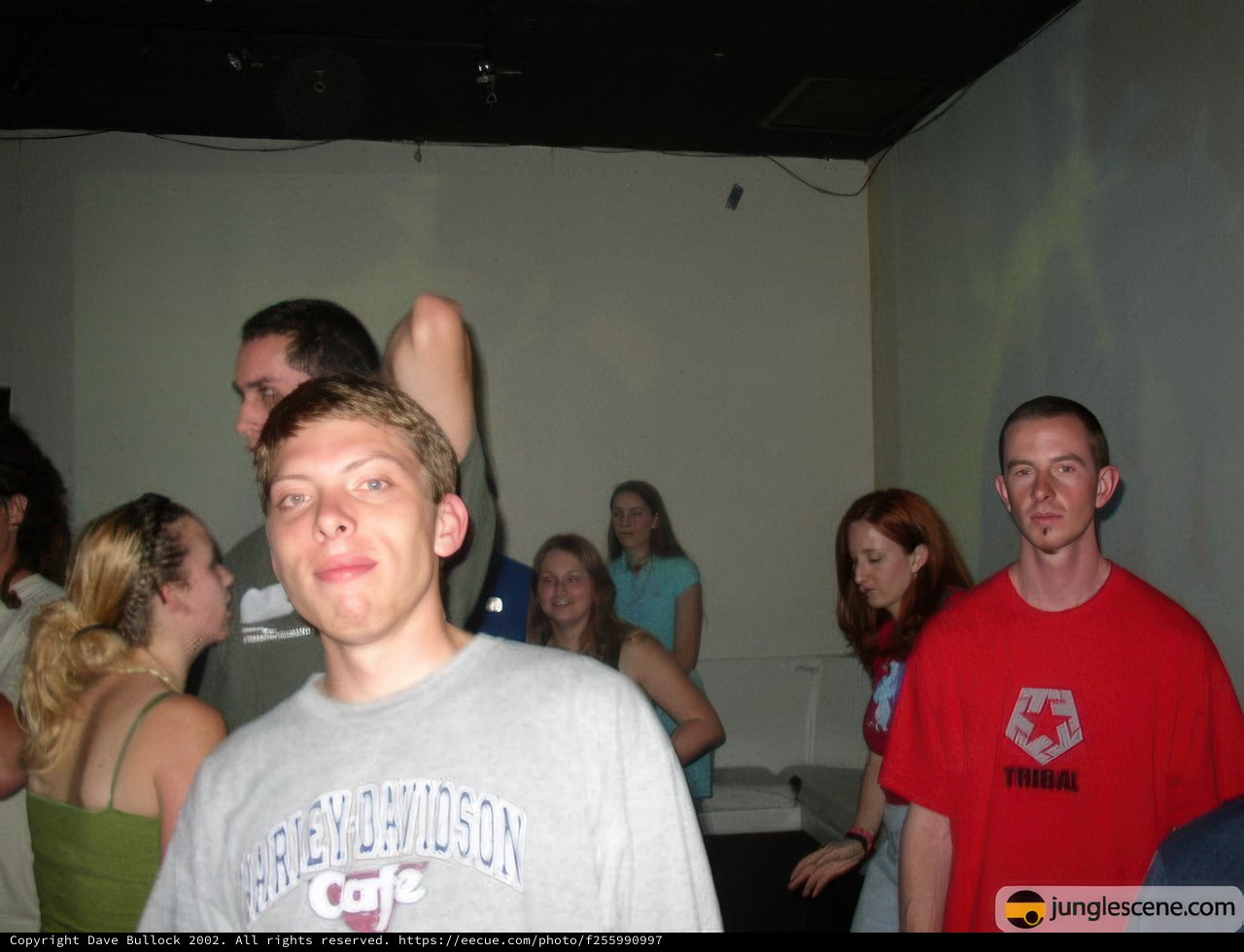 Group Portrait in Urban Night Club
