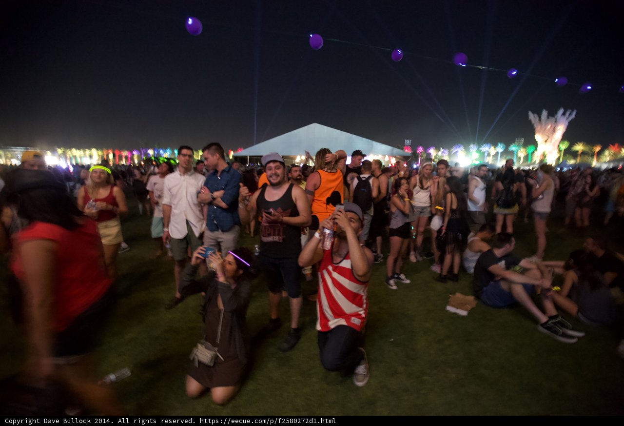 Nighttime Jam Session at Coachella