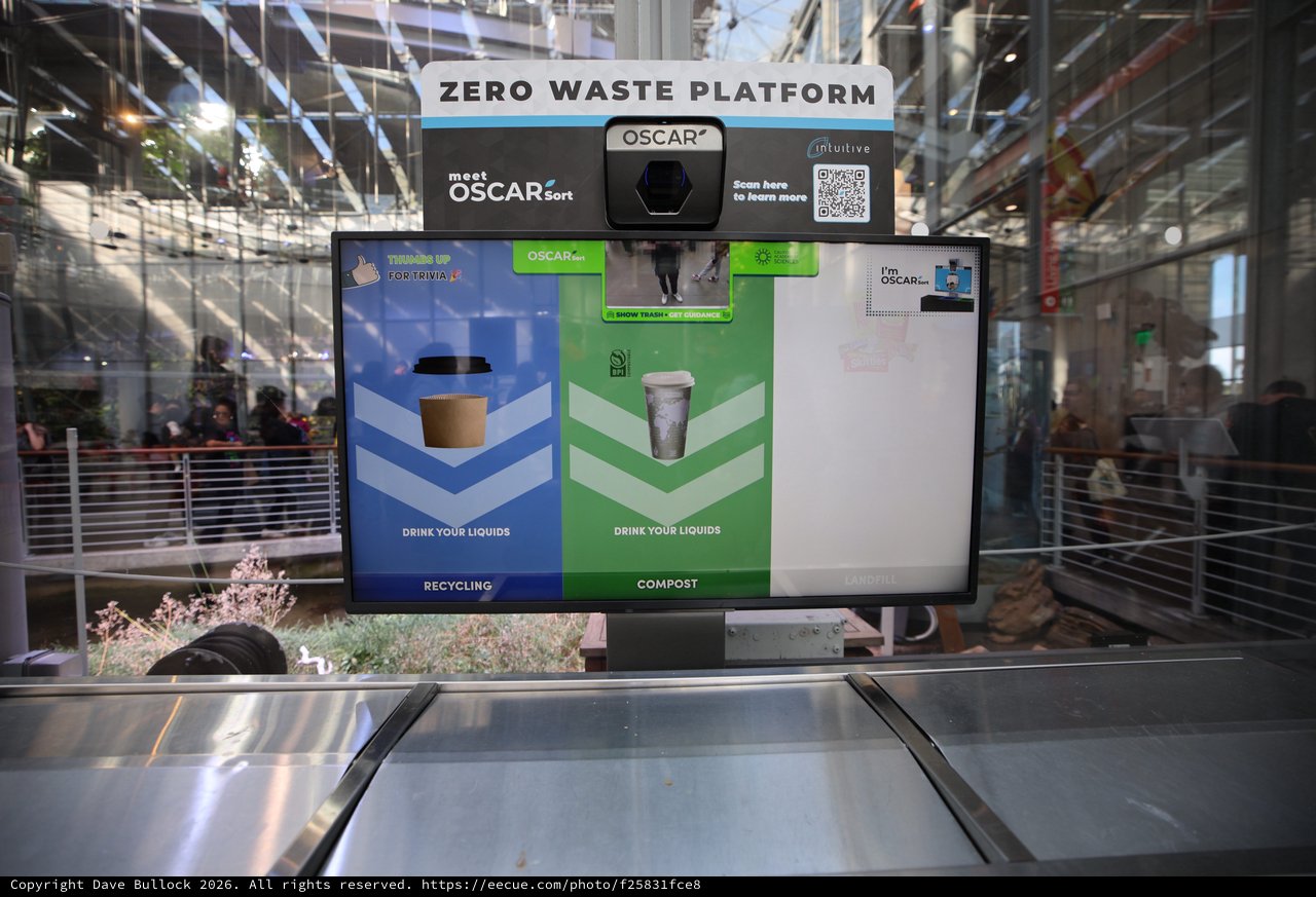 Oscar Smart Waste Sorting Station in Modern Building