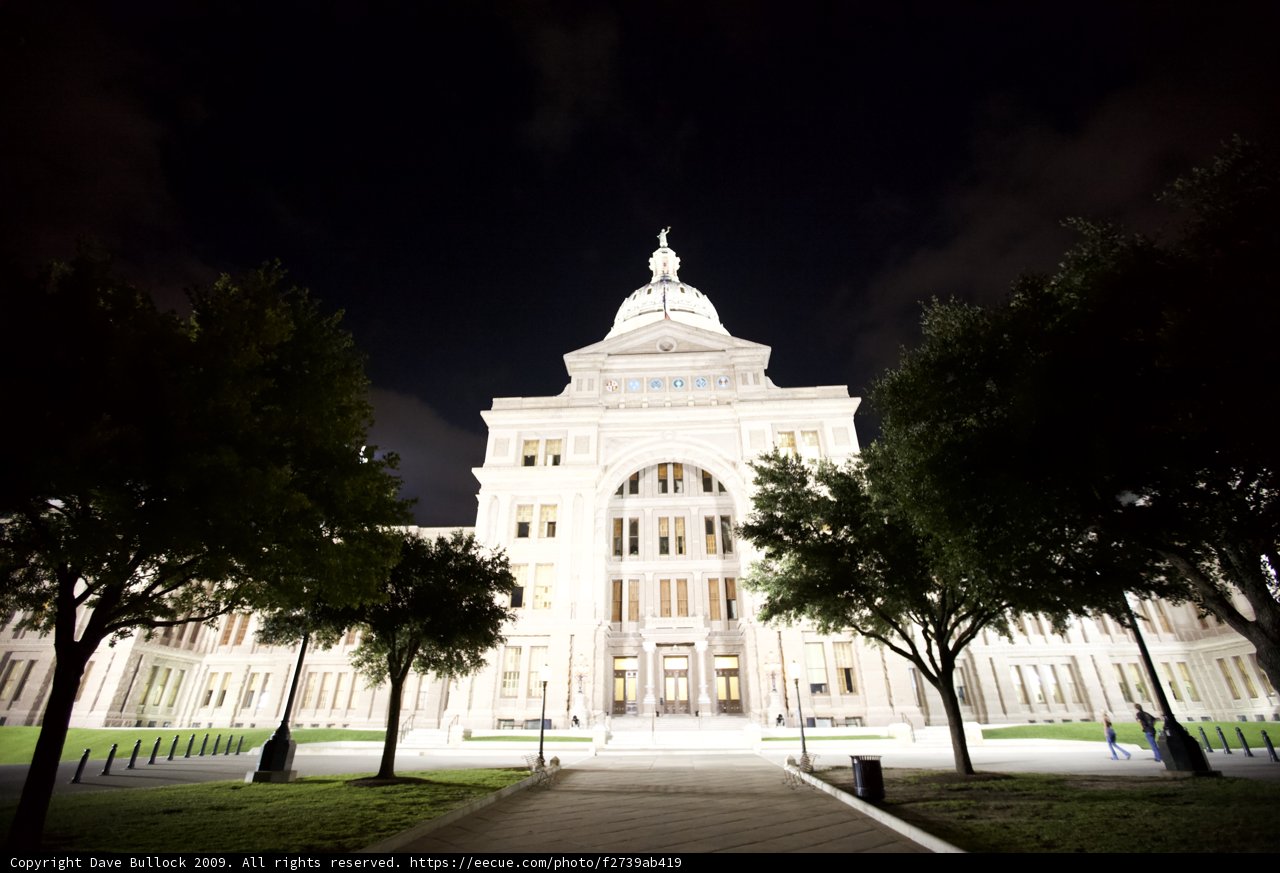 Illuminated Majesty of the Texas State Capitol Building
